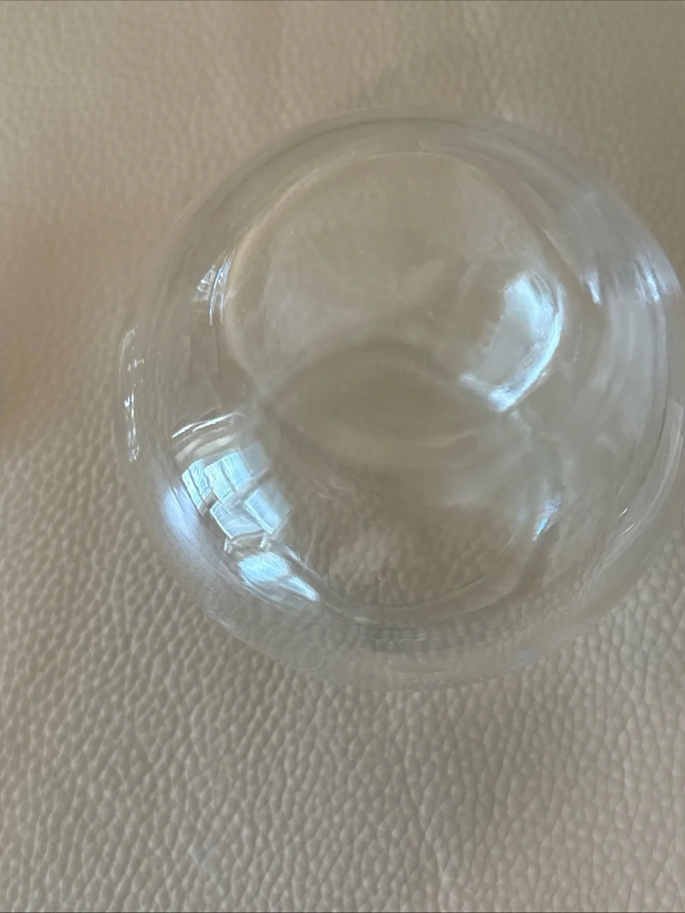Clear Glass Decorative Jar with Lid